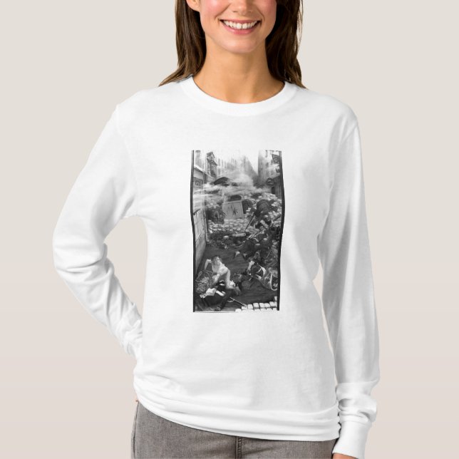 Gavroche som samlar kassetter t-shirt (Framsida)