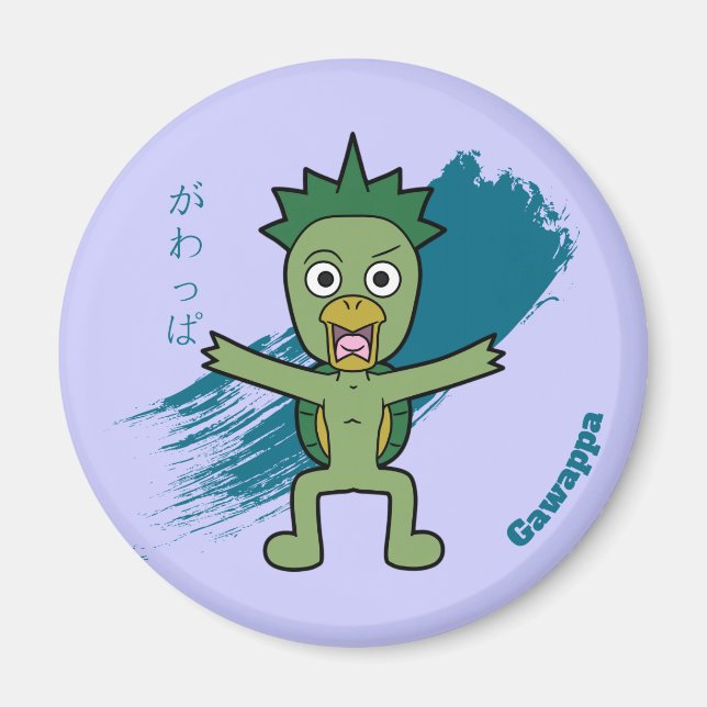 Gawappa- Japanska Yokai Magnet (Framsidan)