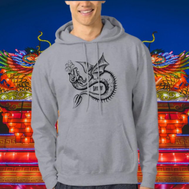Gay AF Dragon Hoodie (Skapare uppladdad)