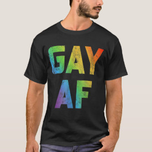 Gay Af Women Manar Lgbt Pride Equality Lesbisk T Shirt