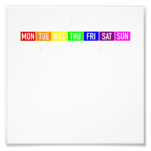 Gay Agenda Gay pride Fototryck