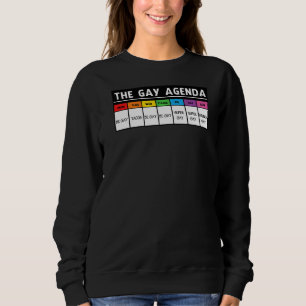 Gay Agenda LGBT-Pridet T Shirt