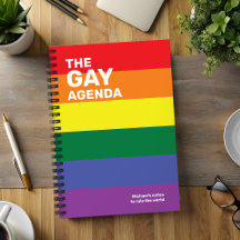 Gay Agenda Pride Färg Planner