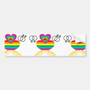 gay-äktenskap bildekal