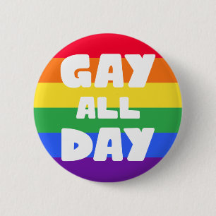 Gay All Day LGBT Knapp