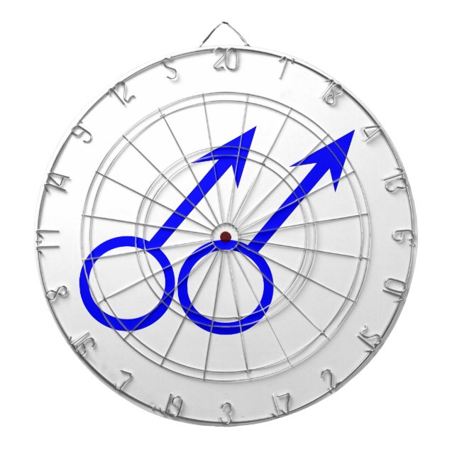 Gay Älskare Dartboard Piltavla (Framsidan)