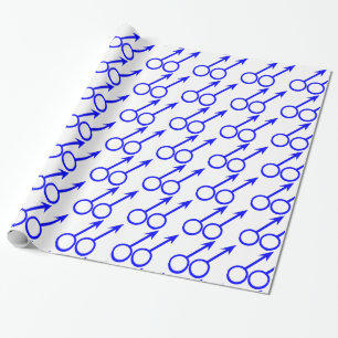 Gay Älskare Wrapping Papper Presentpapper