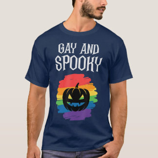 Gay and Spooky Halloween fest Costume Boys Kids T Shirt
