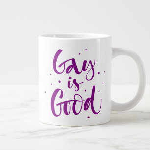 Gay är Bra Jumbo Mugg