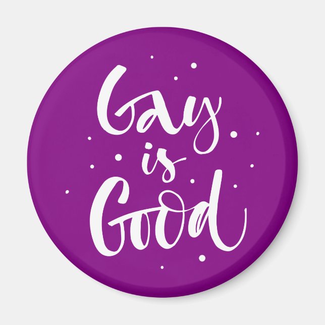 Gay är Bra Magnet (Framsidan)
