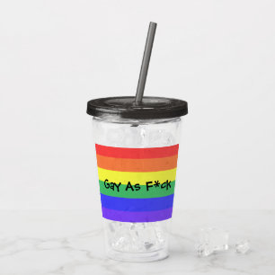 Gay As F*ck Take Away Mugg