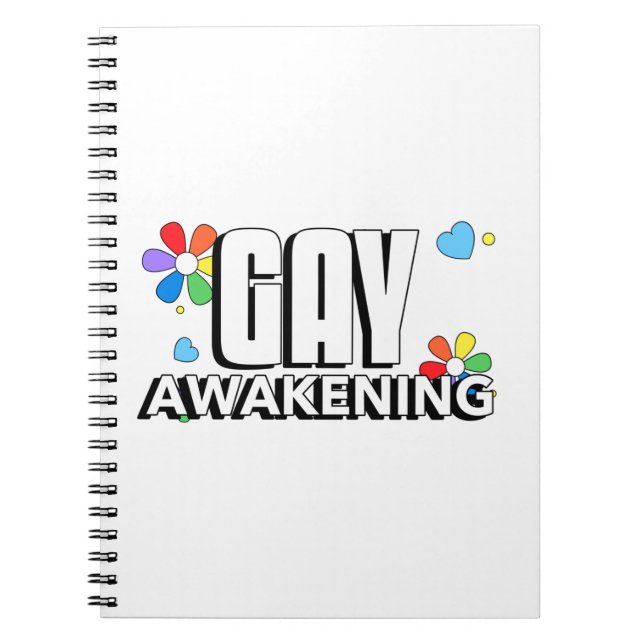 Gay Awakening Anteckningsbok (Framsidan)