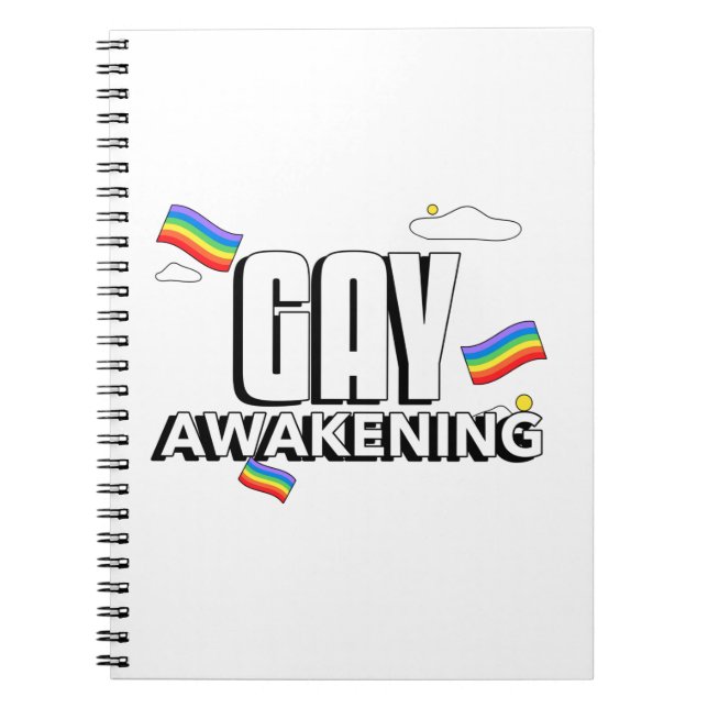 Gay Awakening Anteckningsbok (Framsidan)