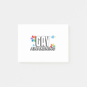 Gay Awakening Post-it Block