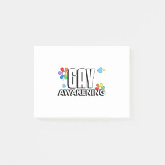 Gay Awakening Post-it Block