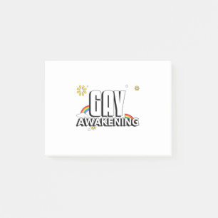 Gay Awakening Post-it Block