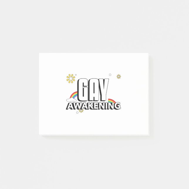 Gay Awakening Post-it Block (Framsida)