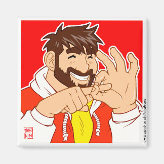 GAY BAR MAGNET - LÅT OSS ROLIGT!