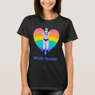 Gay Bear Gay Pappa Bulge Trainer Rainbow T Shirt
