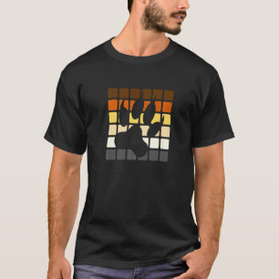Gay Bear med Bear Pride Flagga Sunglass Gay Dadd T Shirt