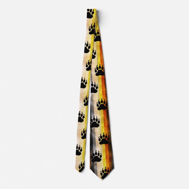 Gay Bear Paw Tie Slips (Baksida)