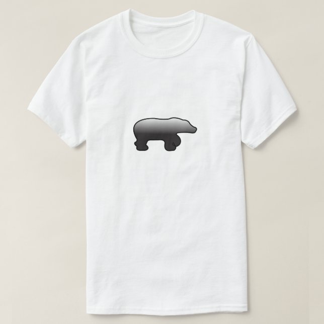 Gay Bear Symbol LGBT Pride Parad Gift Ideas Tee Shirt (Design framsida)