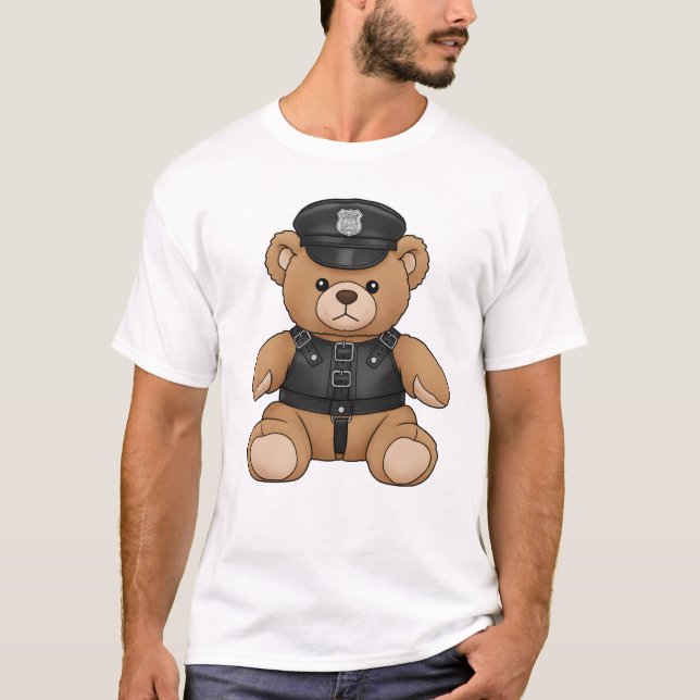Gay Bear T-Shirt | Gay Pride Shirt for Men | LGBTQ (Framsida)