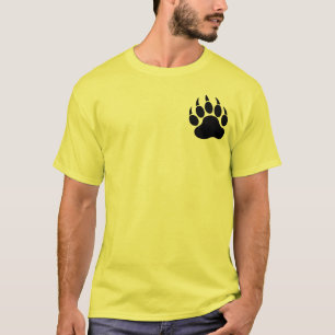GAY BEAR TASS på framsidan av WOOF på baksidan - S T-shirt