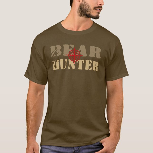 Gay Bears Pride BEAR HUNTER T-shirt (Framsida)