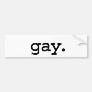gay. bildekal