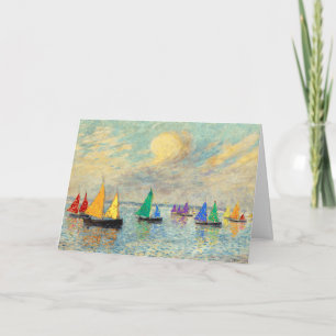Gay Birthday Rainbow Sails Kort