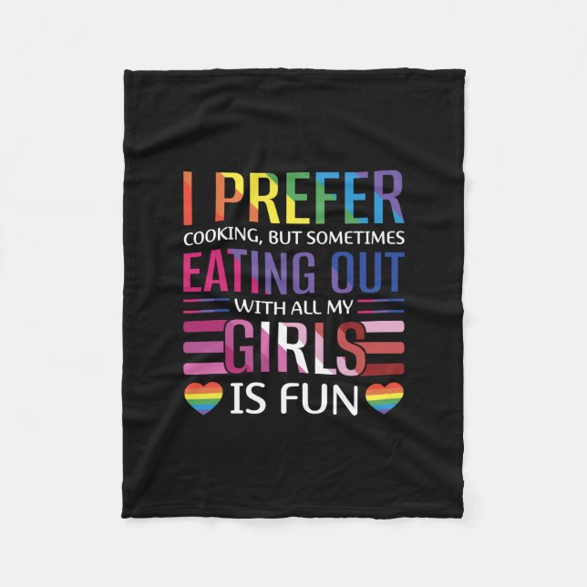 Gay Bisexual Pride Flagga HGBTQ Fleecefilt (Framsidan)