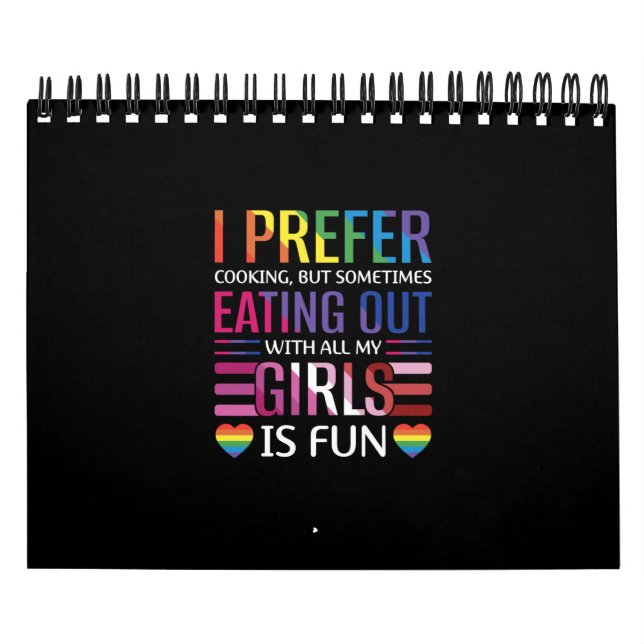 Gay Bisexual Pride Flagga HGBTQ Kalender (Omslag)