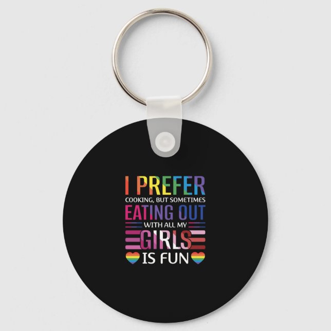 Gay Bisexual Pride Flagga HGBTQ Nyckelring (Framsida)