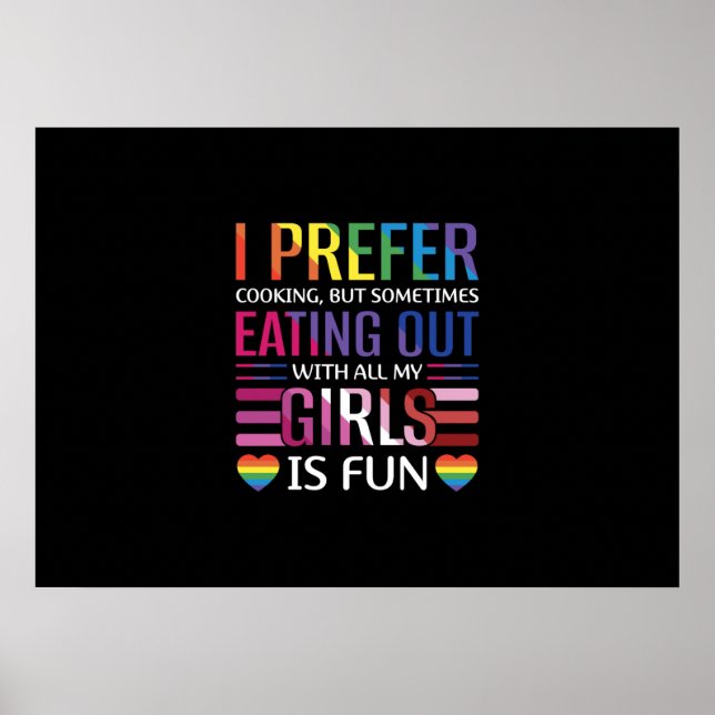 Gay Bisexual Pride Flagga HGBTQ Poster (Framsidan)