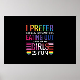 Gay Bisexual Pride Flagga HGBTQ Poster