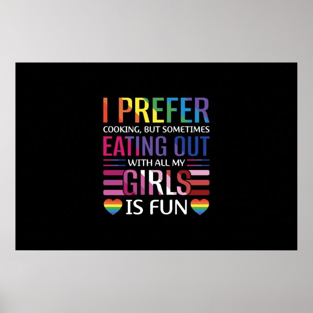 Gay Bisexual Pride Flagga HGBTQ Poster (Framsidan)