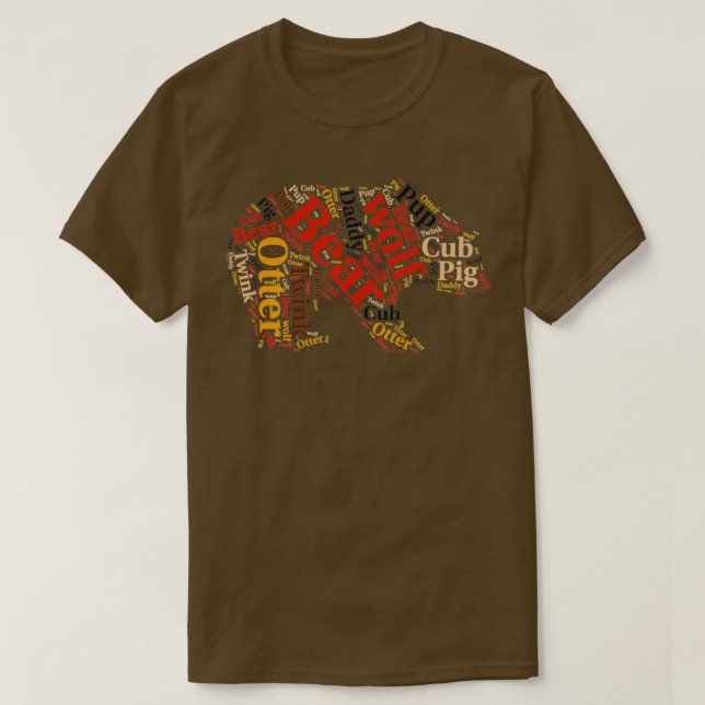 Gay björnstordaj t shirt (Design framsida)