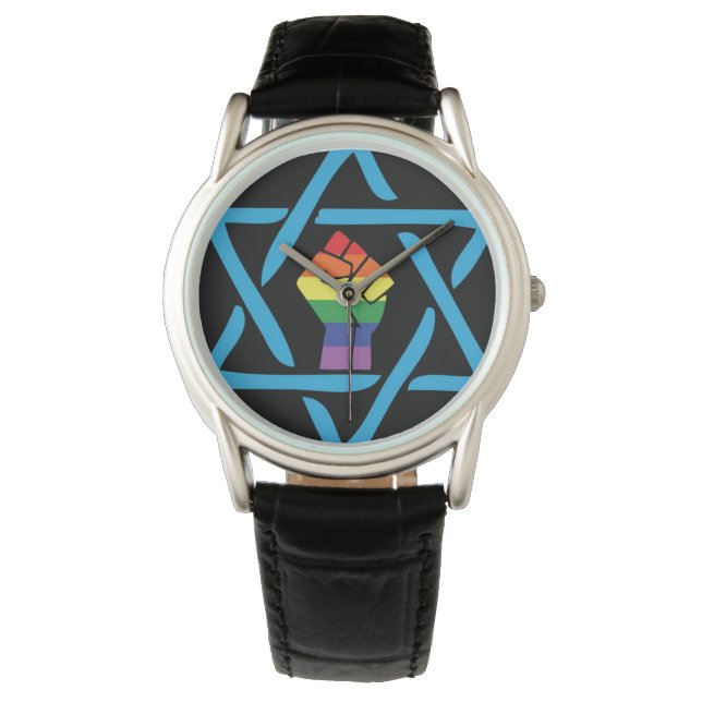 Gay Black Jewish Armbandsur (Framsida)
