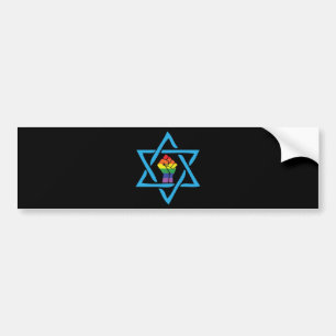 Gay Black Jewish Bildekal