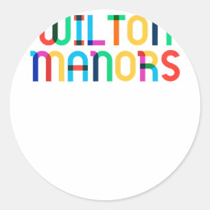 Gay-Borown-Pridet - Wilton Manors Runt Klistermärke