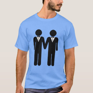 GAY BRÖLLLOPSDEKORATION MÄN -.png T Shirt