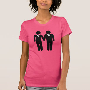 GAY BRÖLLLOPSDEKORATION MÄN -.png T Shirt