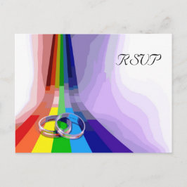 Gay Bröllop OSA Inbjudan Vykort