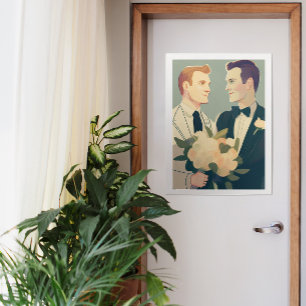 Gay Bröllop Poster