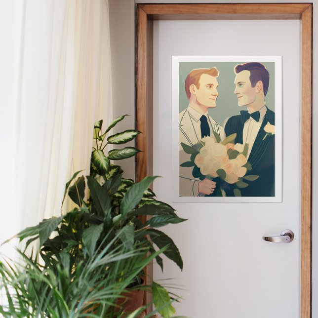 Gay Bröllop Poster (Skapare uppladdad)