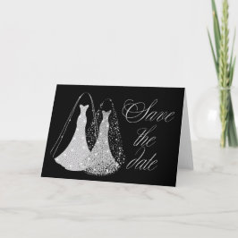 Gay Bröllop spara datum i Svarta havet och faux si Meddelande