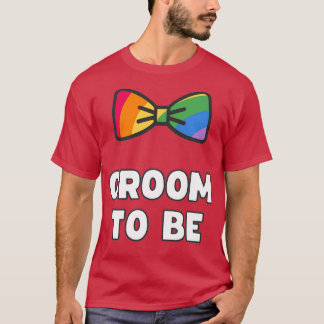 GAY BRUDGUM ATT BLI LGBT MOGLIGT BRUDGUMSFIRANDE T SHIRT