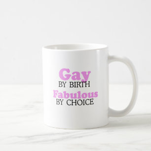 Gay by born Fabulous efter eget val Kaffemugg