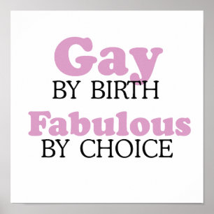 Gay by born Fabulous efter val .png Poster